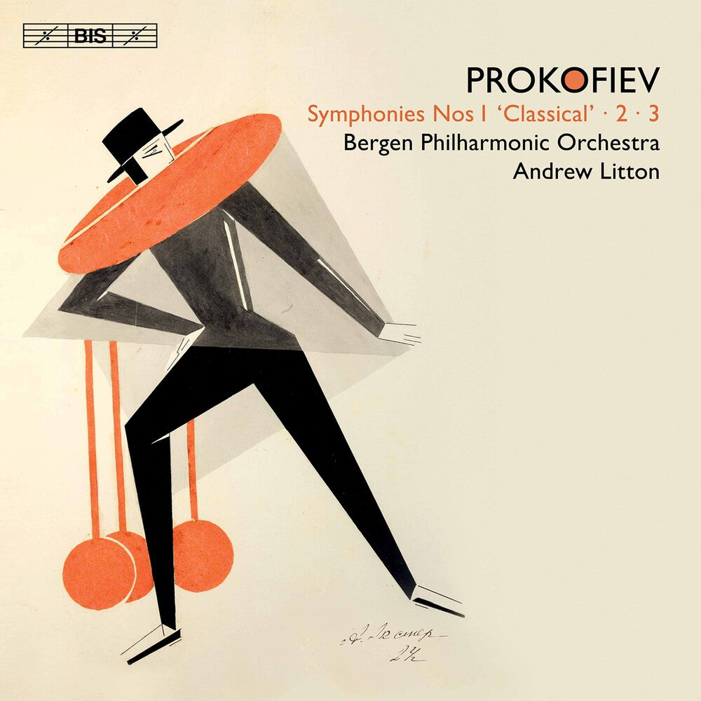 Prokofiev / Bergen Philharmonic Orchestra / Litton - Symphonies 1 2 3 [CD]