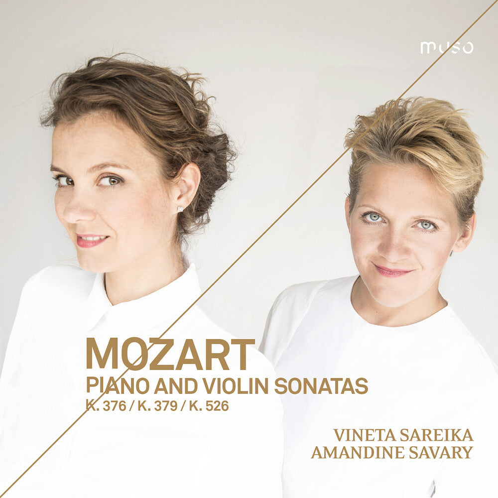 Mozart / Savary / Sareika - Piano & Violin Sonatas [CD]