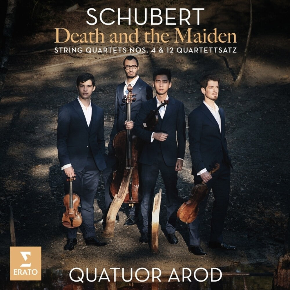 Quatuor Arod - Schubert: Death and the Maiden String Quartets N0. 4 & 12 [CD]