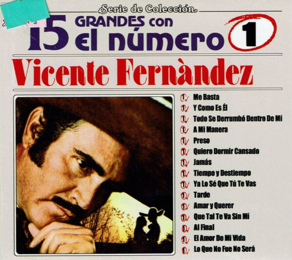 Vicente Fernandez - 15 Grandes Con El Numero 1 [CD]