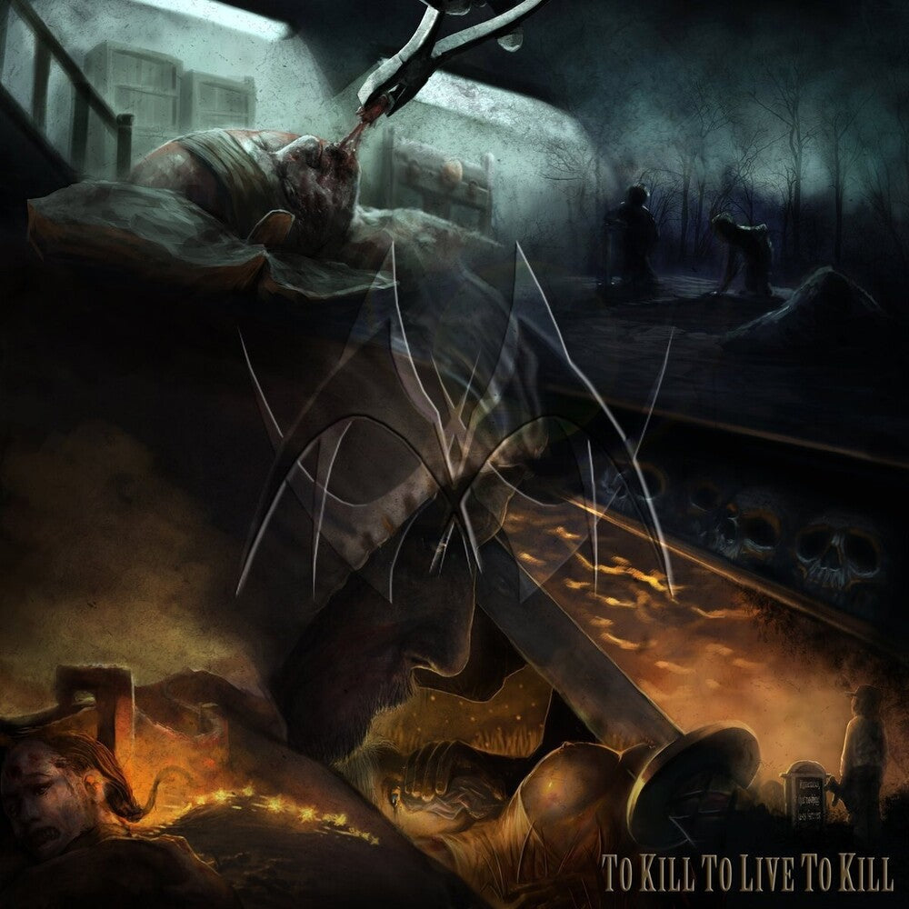 Manticora - To Kill to Live to Kill & To Live to Kill to Live (Blue Vinyl) [LP] Vinyl Record