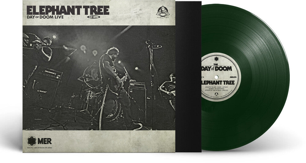 Elephant Tree - Day Of Doom Live (Dark Green Vinyl) (Grn) [Limited Edition] Vinyl Record