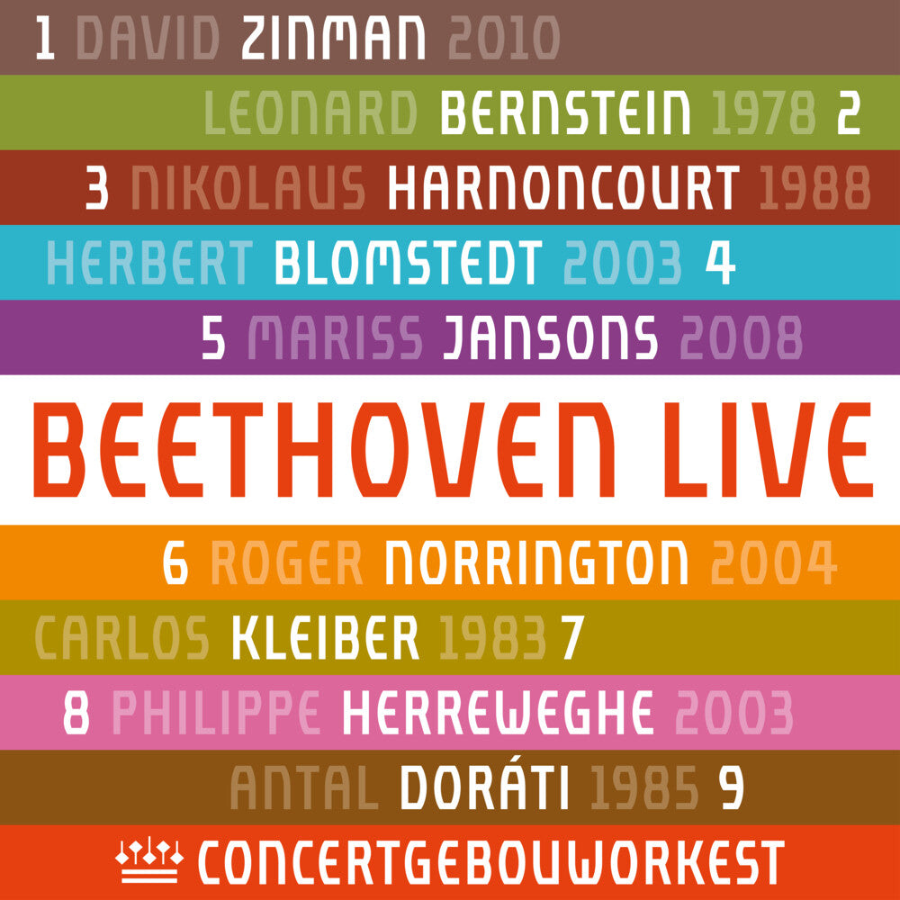 Beethoven / Concertgebouworkest - Beethoven: Symphonies Nos. 1 - 9 [CD]