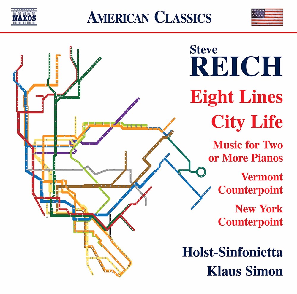 Reich / Holst-Sinfonietta / Simon - Eight Lines / City Life [CD]