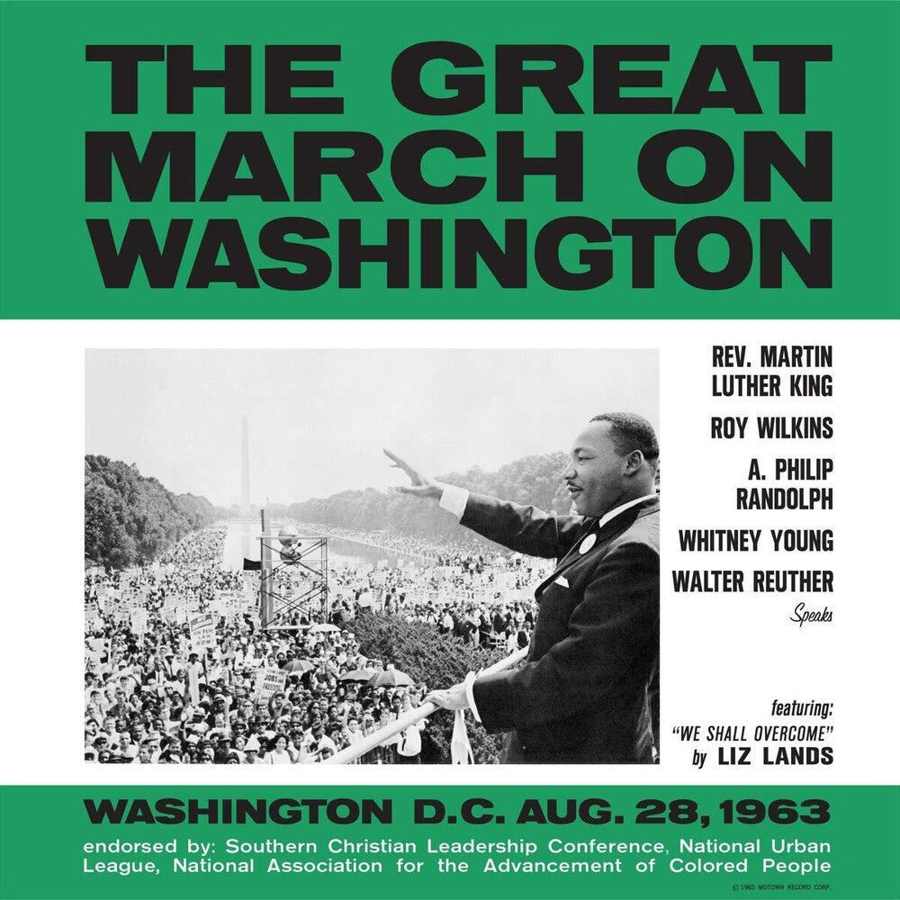 Great March On Washington / Various - The Great March On Washington (Various Artists) [LP] Vinyl Record