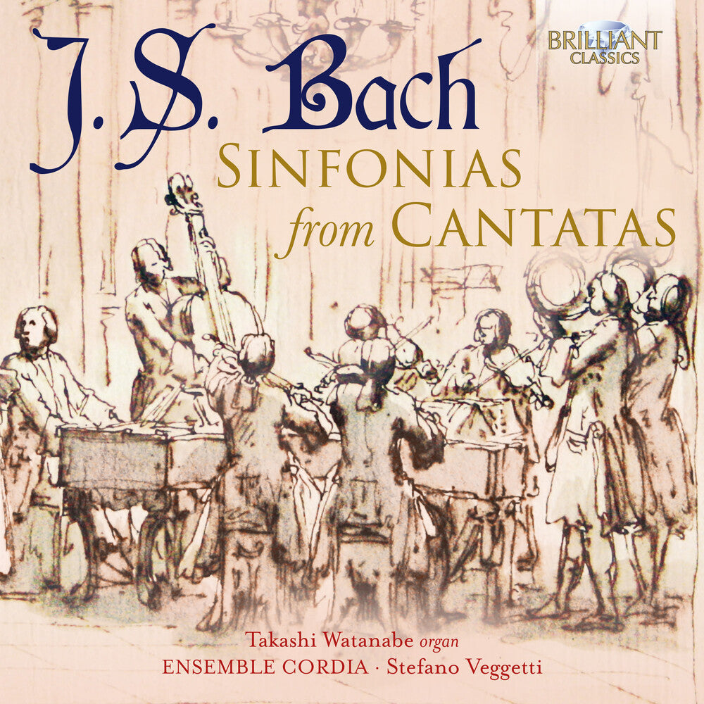 J Bach S / Veggetti / Watanabe - Sinfonias from Cantatas [CD]