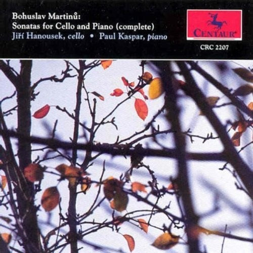 Martinu / Bohuslav - Sonata 1 For Cello & Piano [CD]