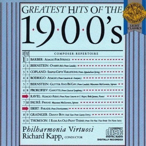 Bernsetien, Leonard / Philharmonia Virtuosi / Kapp - Greatest Hits of 1900S [CD]