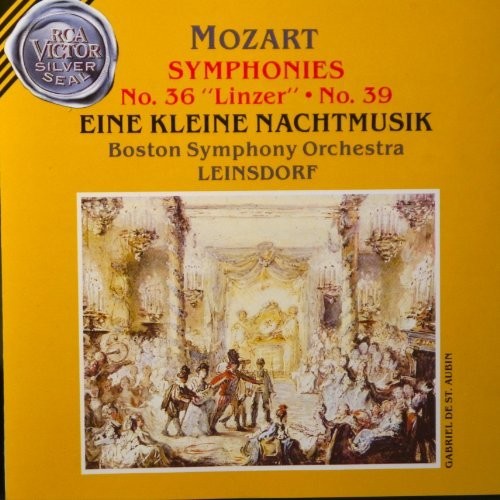 Mozart / Leinsdorf / Boston Sym Orch - Syms No 36 & 39 [CD]