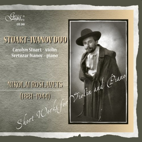 Nikolai Roslavets - Short Works for Violin & Piano [CD]