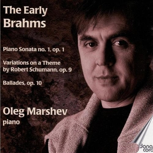 Brahms / Marshev - Piano Sonatas No 1 [CD]
