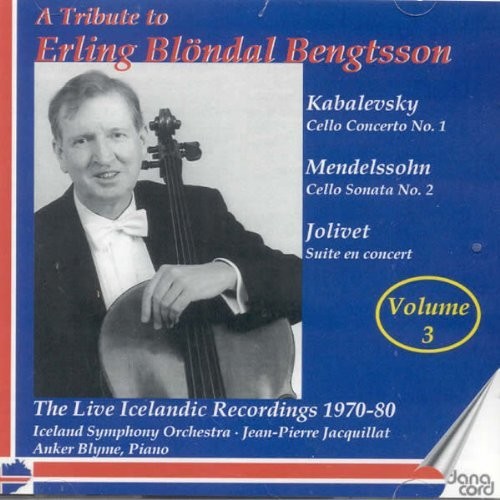Mendelssohn / Jolivet / Kabalevsky / Bengtsson - Erling Blondal Bengtsson Vol 3 [CD]