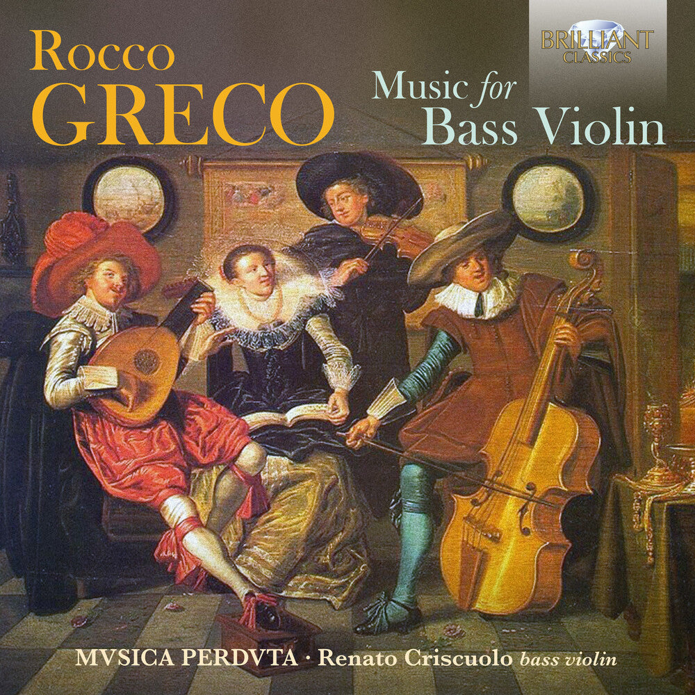 Greco / Musica Perduta / Criscuolo - Music for Bass Violin [CD]