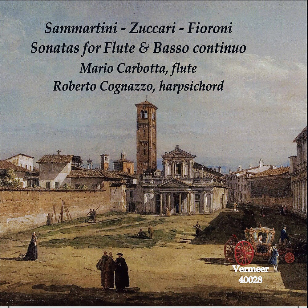 Fioroni / Carbotta / Cognazzo - Sonatas for Flute & Basso [CD]