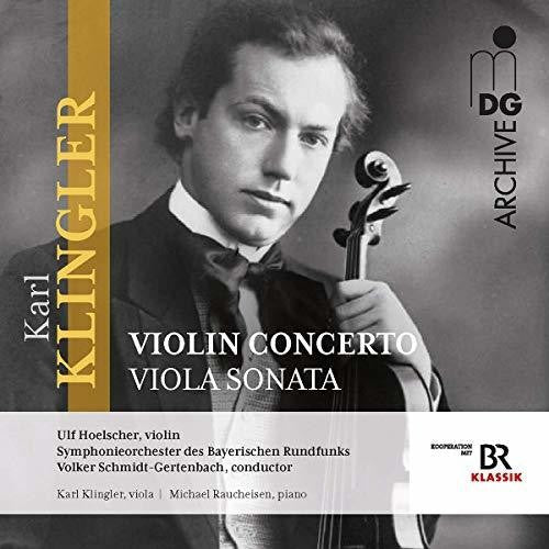 Klingler / Raucheisen - Concerto for Violin & Orch / Sonata Viola & Piano [CD]