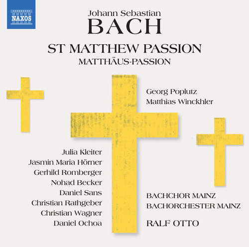 J Bach S / Poplutz / Bachorchester Mainz - St Matthew Passion [3 CD]