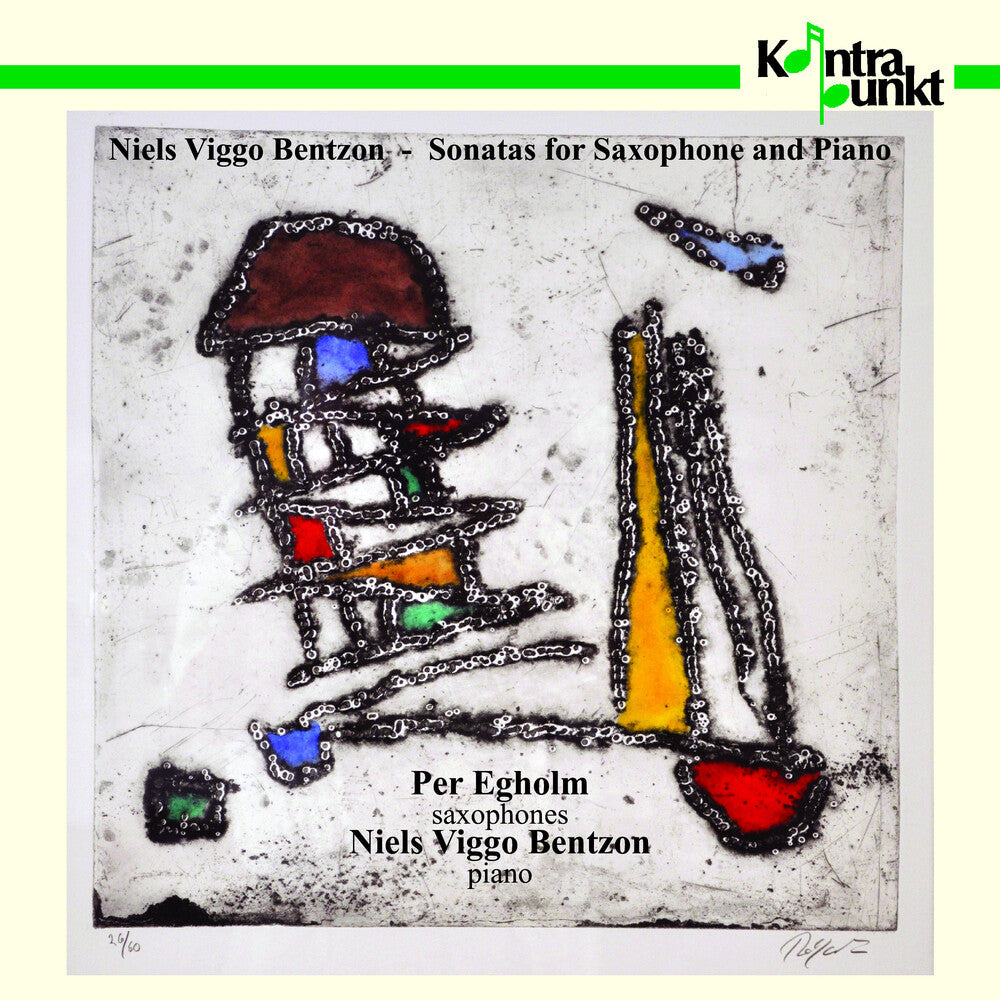 Bentzon / Egholm - Sonatas for Sax & Piano [CD]