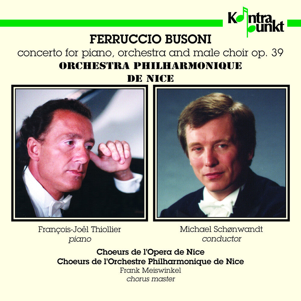 Busoni / Thiollier / Schonwandt - Piano & Male Choir Concerto [CD]