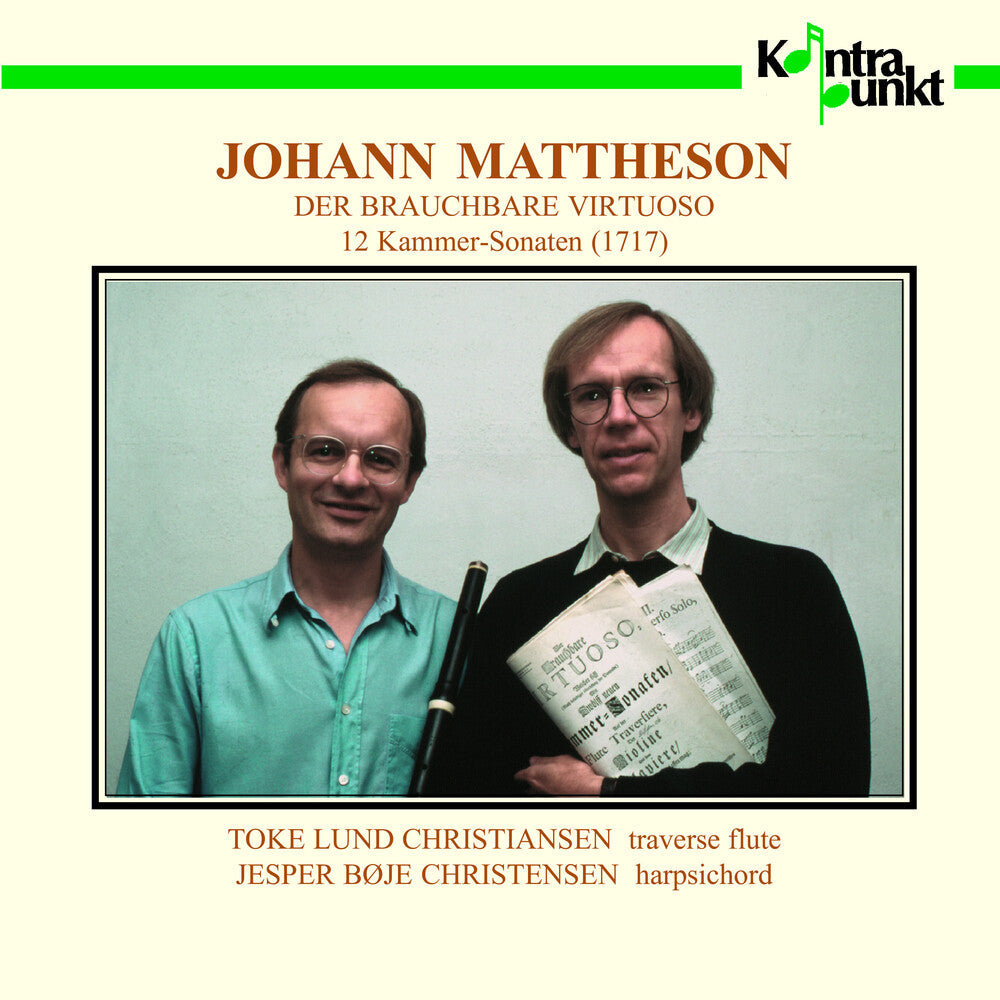 Mattheson / Christiansen - 12 Flute Sonatas [CD]