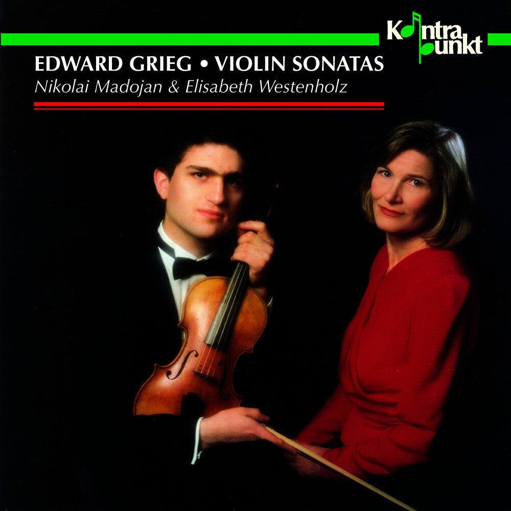 Grieg / Madojan / Westenholz - Violin Sonatas [CD]