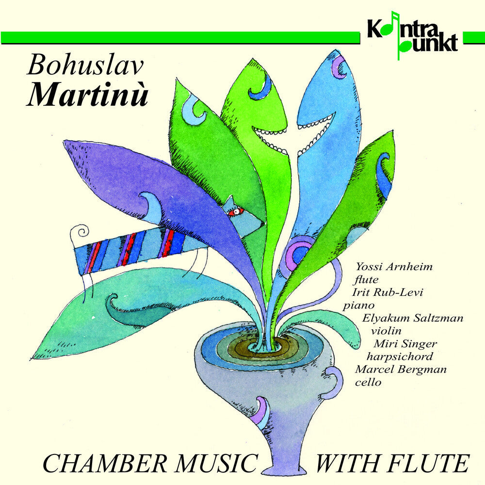 Martinu / Arnheim / Levi / Saltzman / Singer - Chamber Music with Flute [CD]