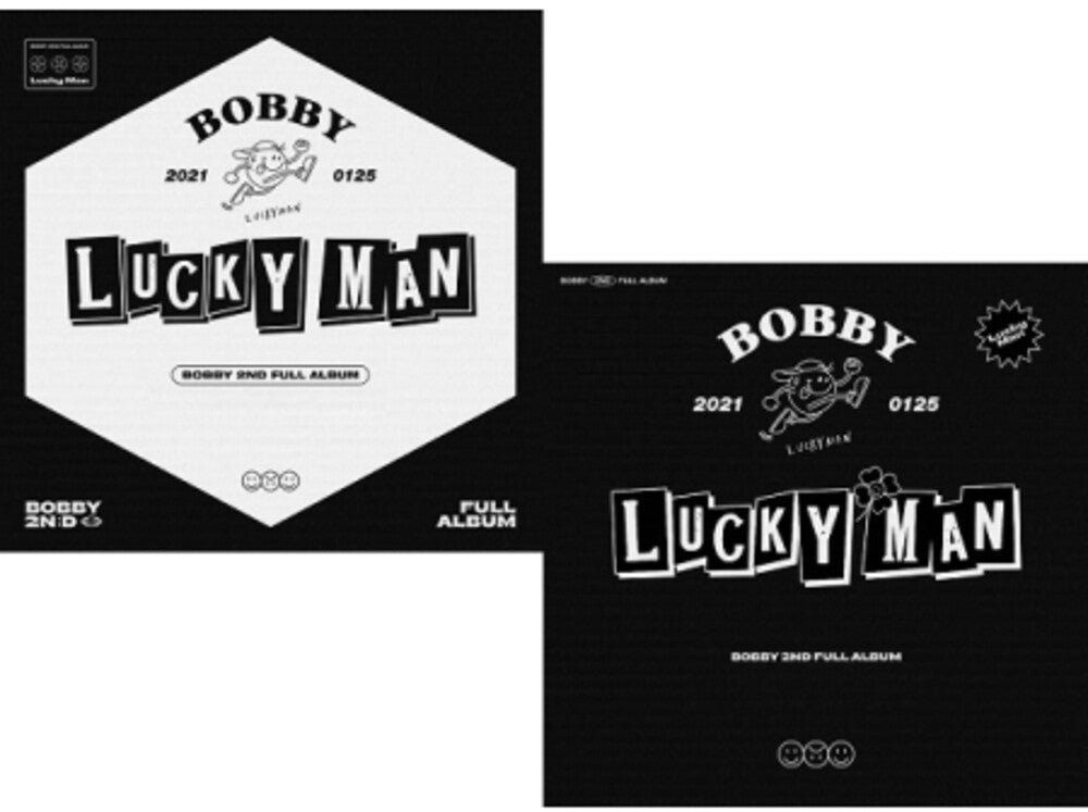 Bobby - Lucky Man (incl. 80pg Photobook, 32pf DIY Book , Sticker, Photocard, Folded Poster, Magnetic Coupon, 4pc Sticker Set, 4pc Postca [CD]