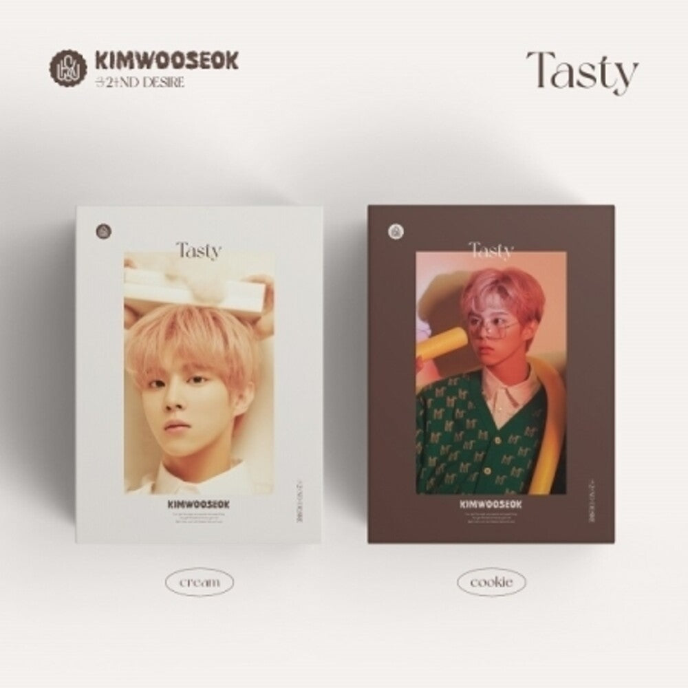 Kim Wooseok - 2nd Desire: Tasty (incl. 80pg Photobook, 8pg Lyric, ID Picture, Selfie Photocard, Folded Poster + Sticker) [CD]