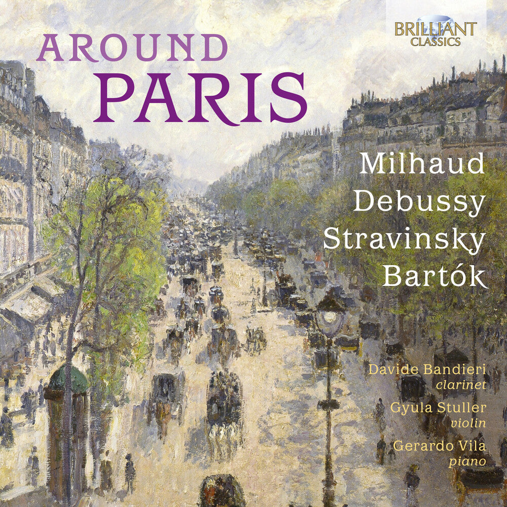 Bartok / Bandieri / Vila - Around Paris [CD]