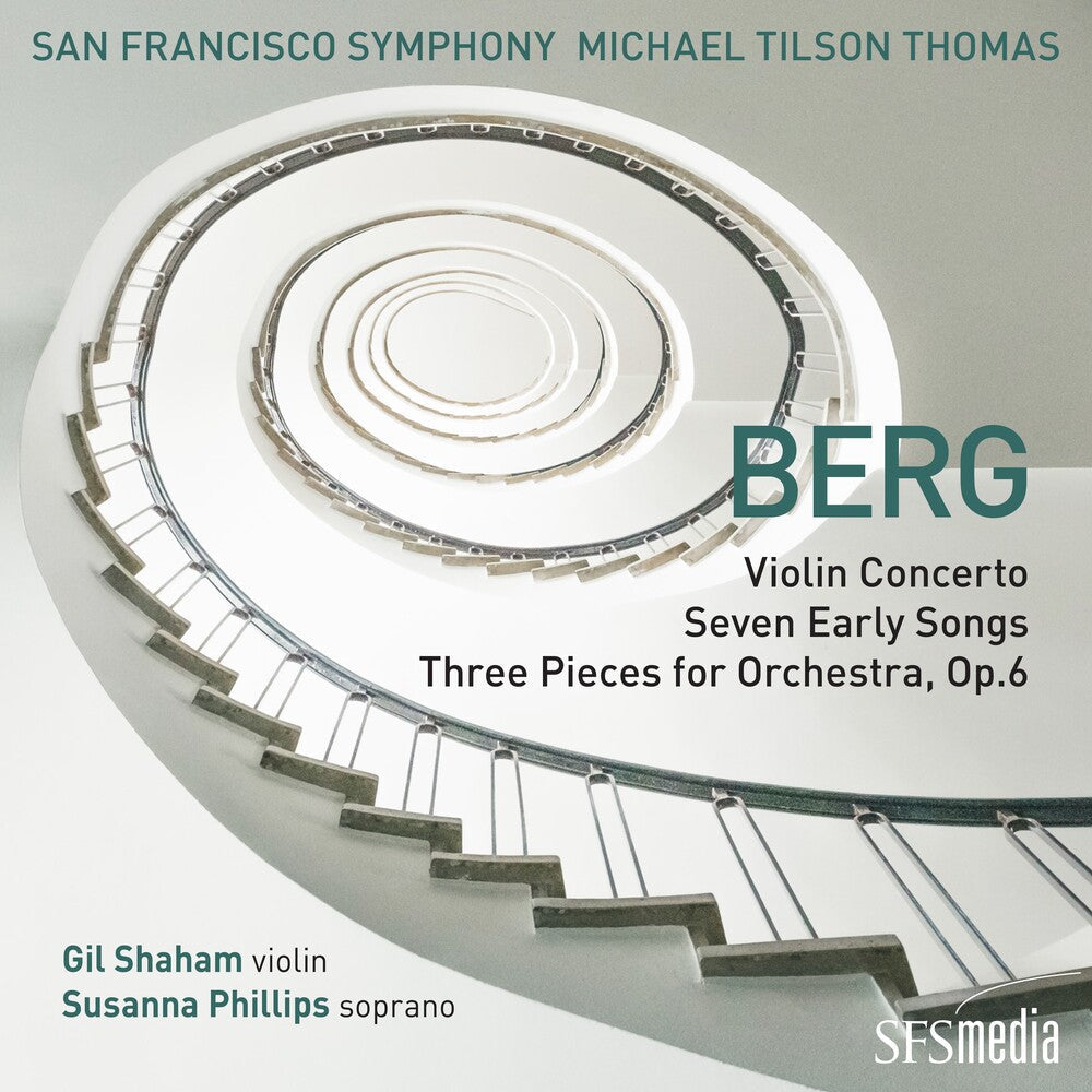 Berg / Michael Thomas  Tilson / San Francisco Sym - Berg: Violin Concerto, Seven Early Songs & Three Pieces for Orchestra , Op.6 [CD]