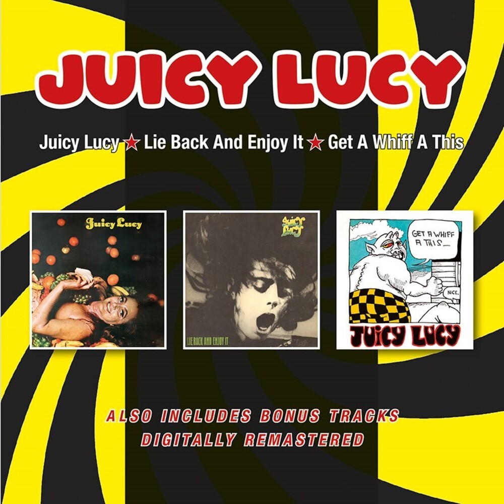 Juicy Lucy - Juicy Lucy / Lie Back & Enjoy It / Get A Whiff A This Plus BonusTracks [CD]