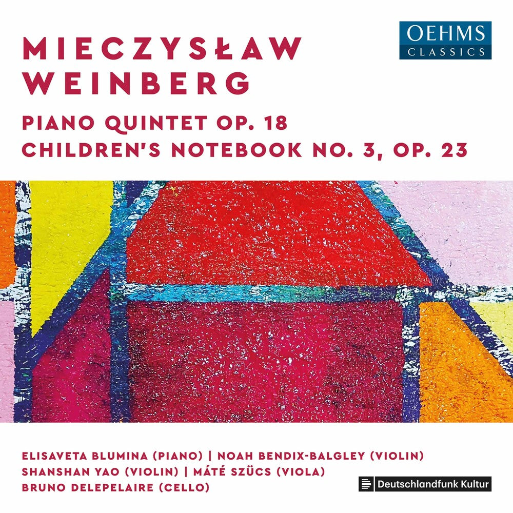 Weinberg / Blumina / Delepelaire - Piano Quintet 18 [CD]