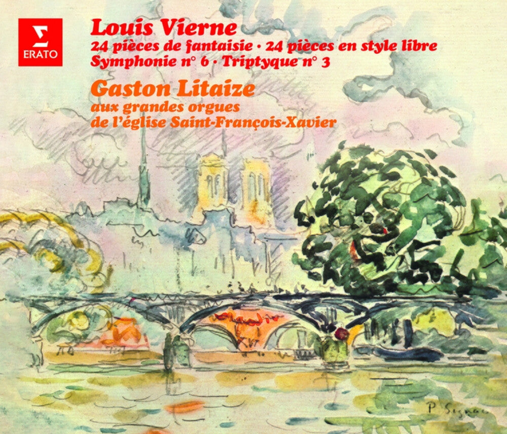 Gaston Litaize - Louis Vierne: 24 Pieces De Fantaisie [CD]