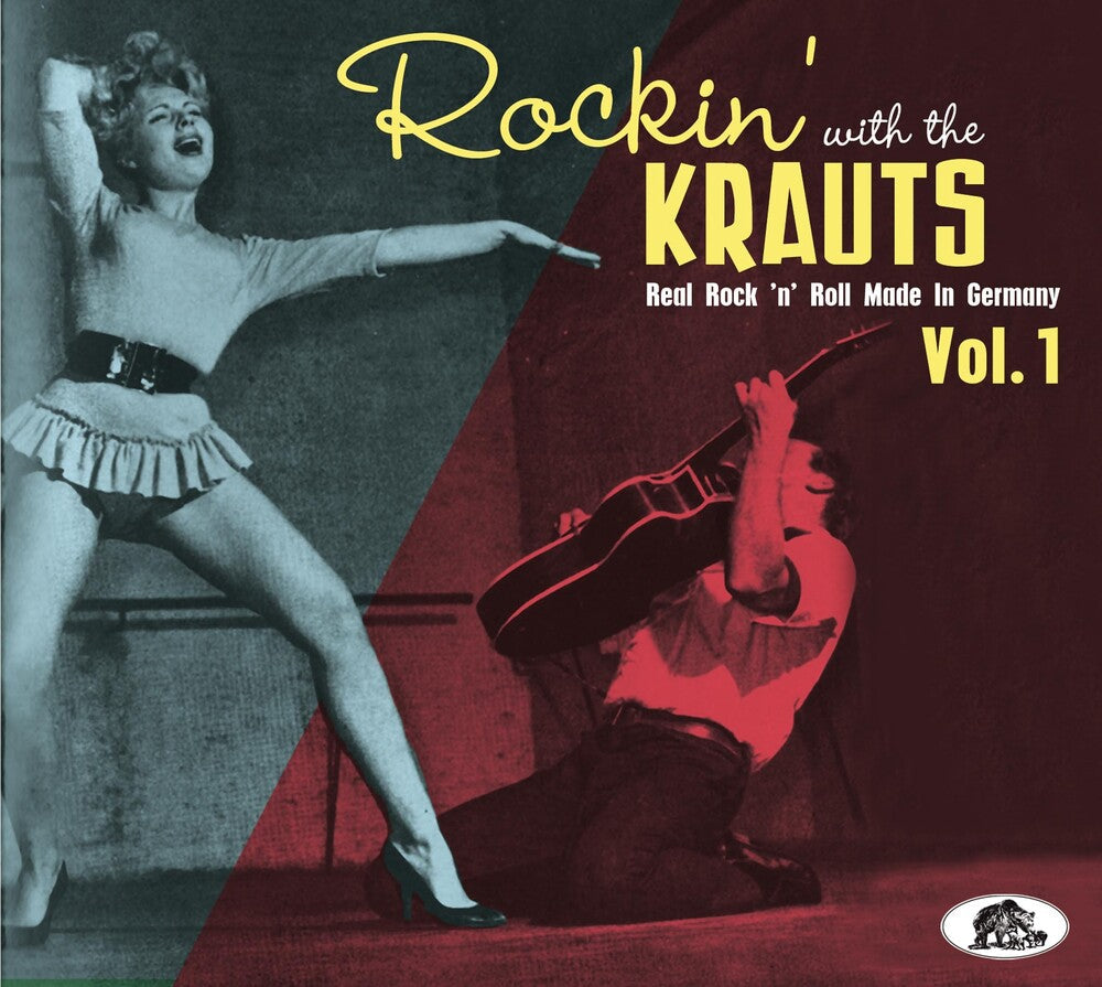 Rockin' With The Krauts: Real Rock 'n' Roll / Var - Rockin' With The Krauts: Real Rock 'n' Roll / Var [CD]