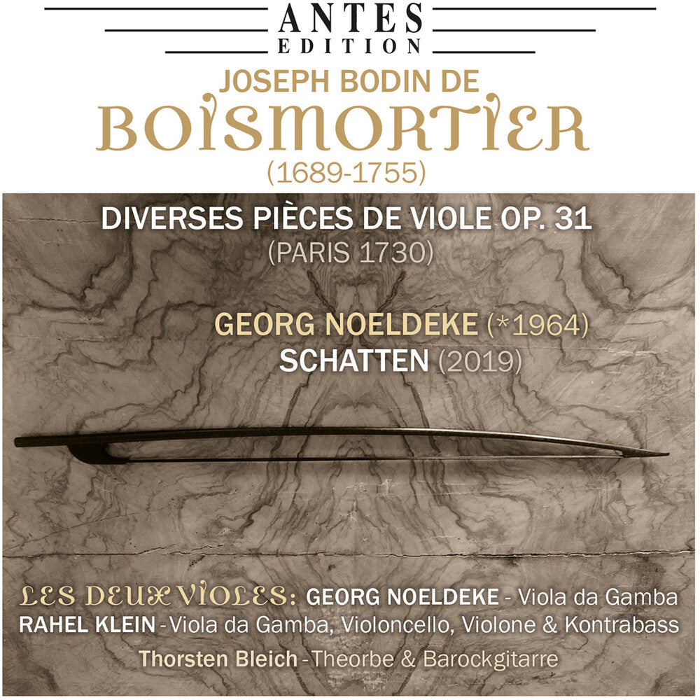 Boismortier / Les Deux Violes - Diverses Pieces De Viole 31 [CD]