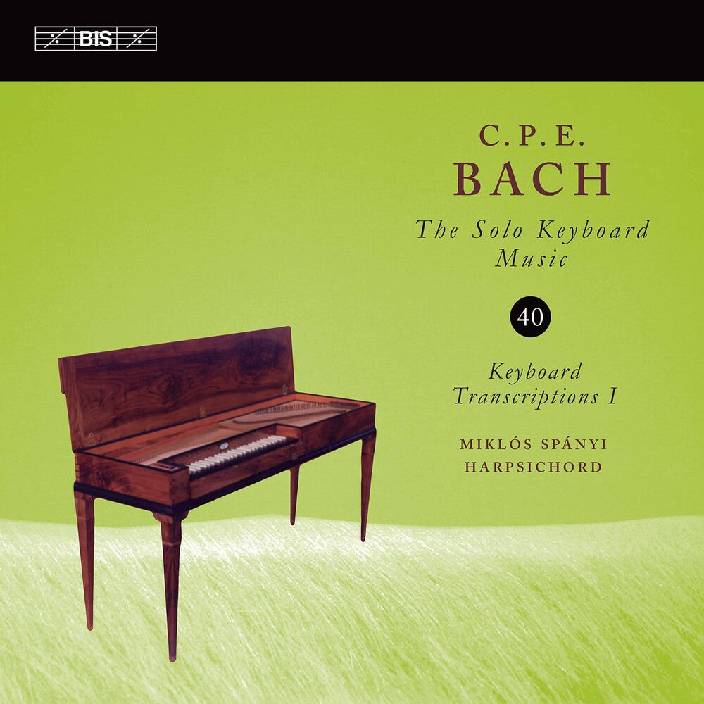 C Bach .P.E / Spanyi - Solo Keyboard Music 40 [CD]