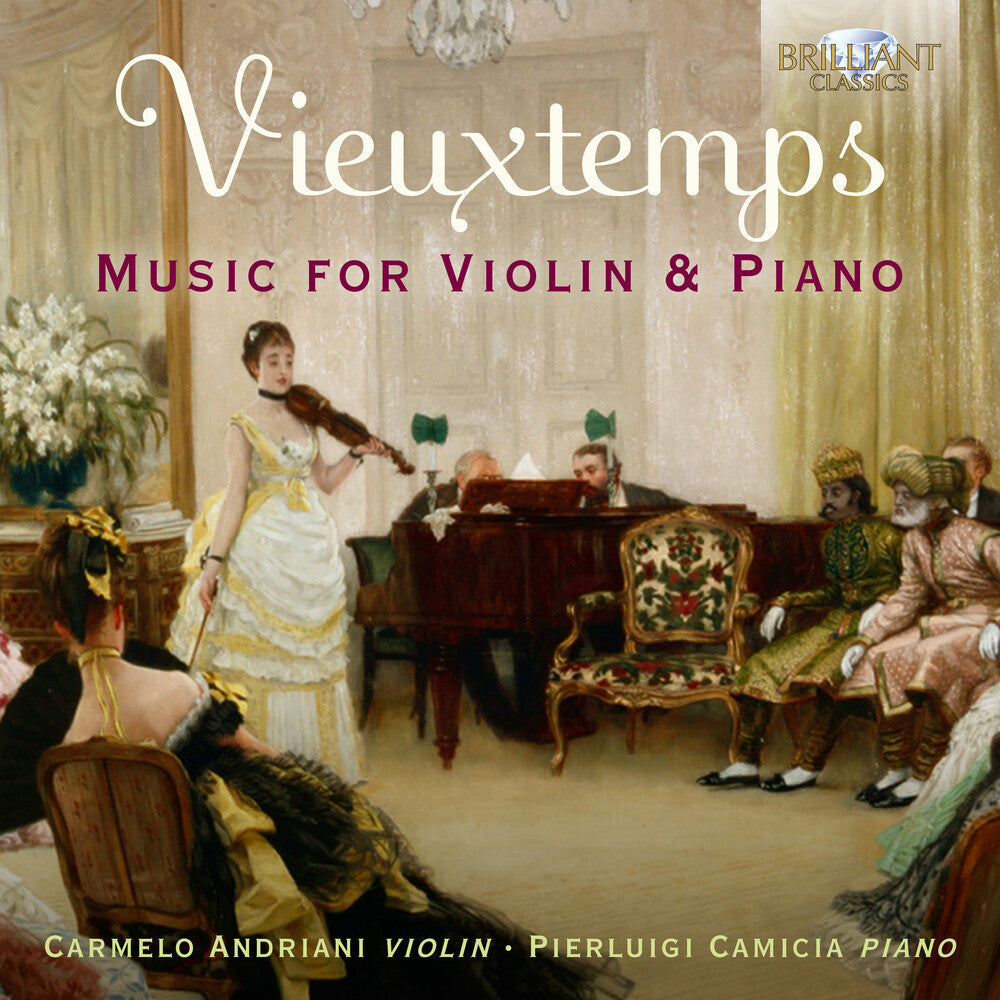Vieuxtemps / Andriani / Camicia - Music for Violin & Piano [CD]