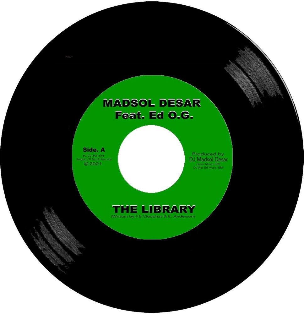 Madsol Desar - Library Feat. Edo G [7" Vinyl]