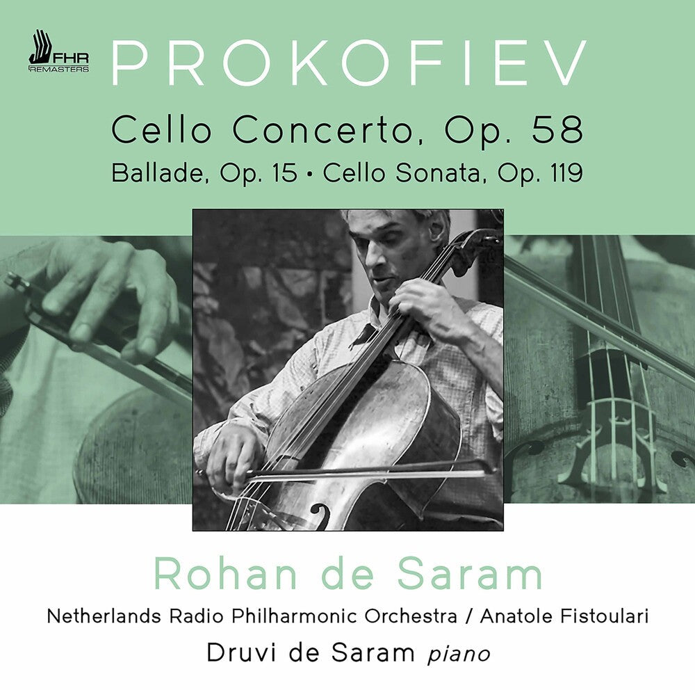 Prokofiev / Saram / Fistoulari - Cello Works [CD]