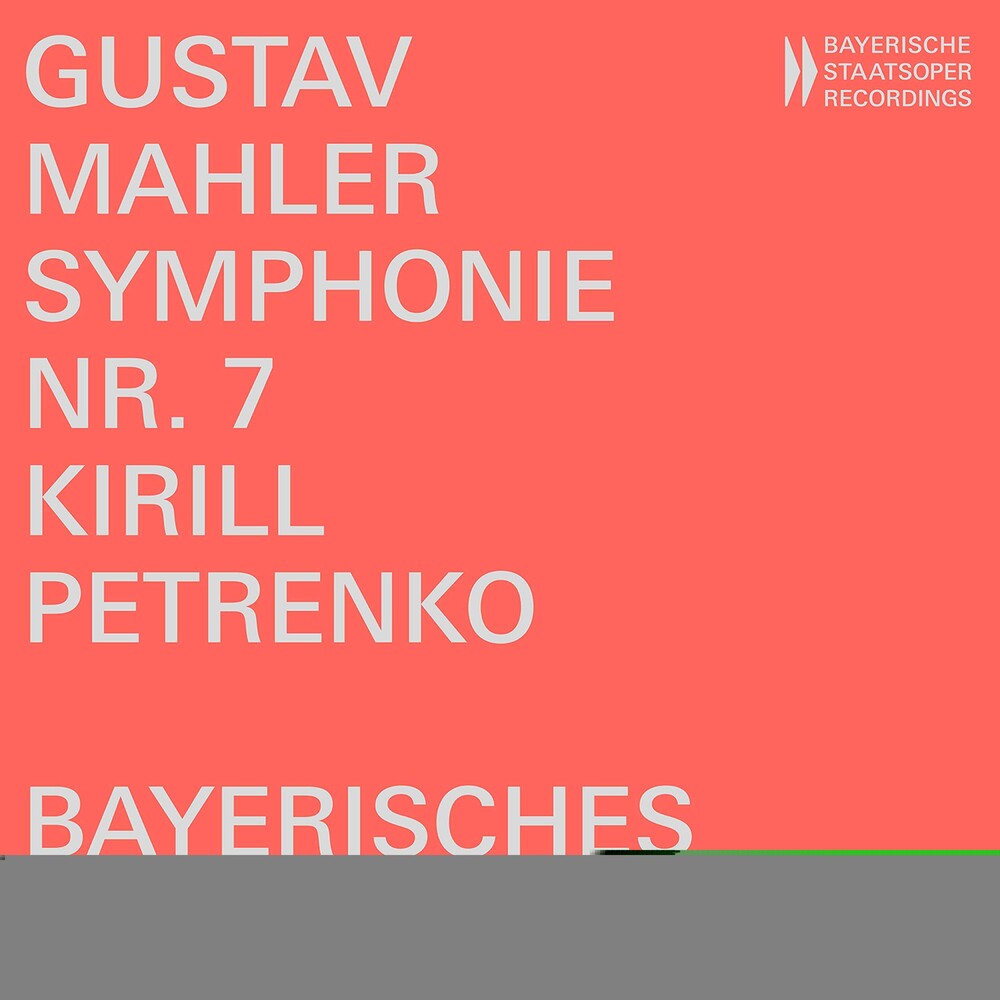 Mahler / Bayerisches Staatsorchester - Symphony 7 In E Minor [CD]