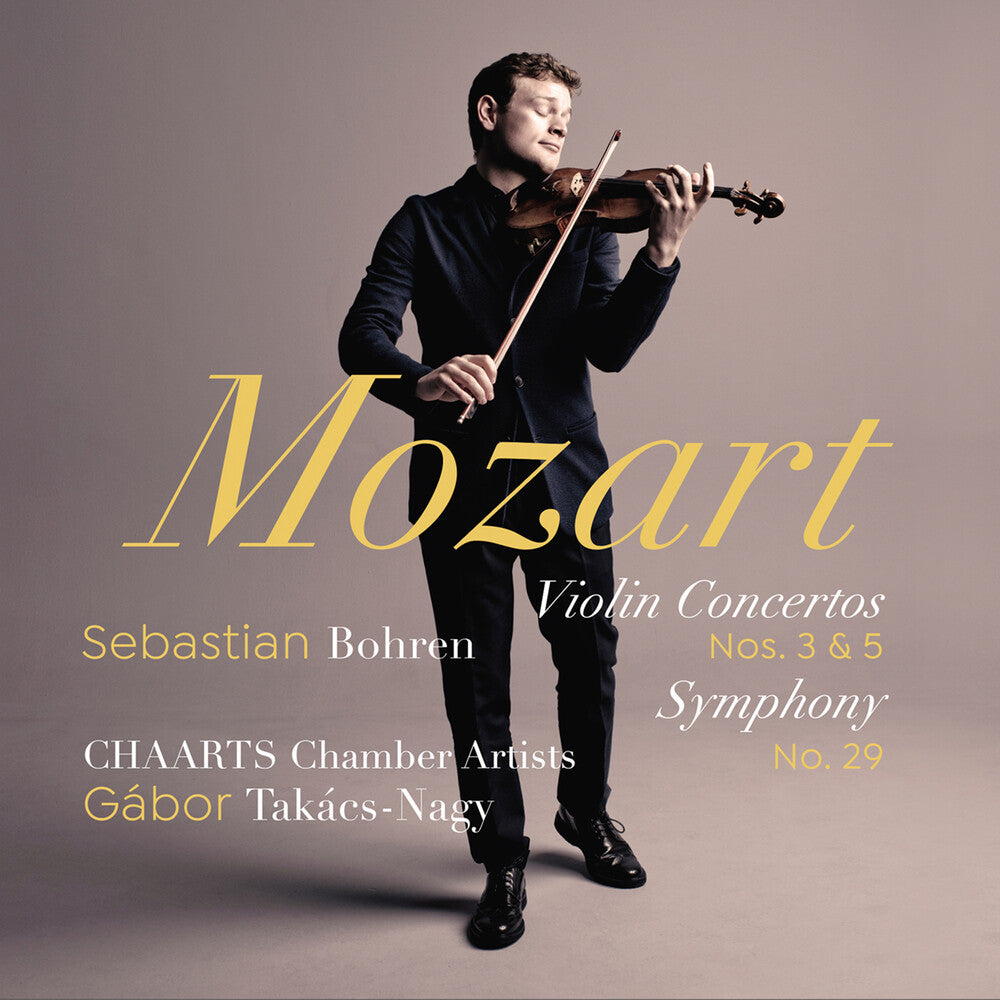 Mozart / Bohren / Takacs-Nagy - Violin Concertos 3 & 5 [CD]