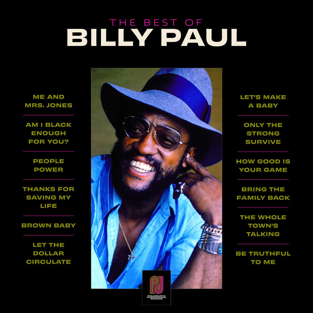 Billy Paul - The Best Of Billy Paul [LP] Vinyl Record