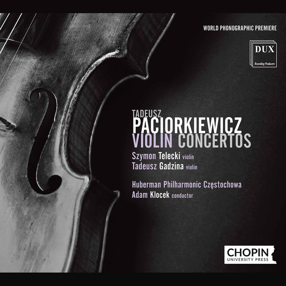 Paciorkiewicz / Klocek / Gadzina - Violin Concertos [CD]