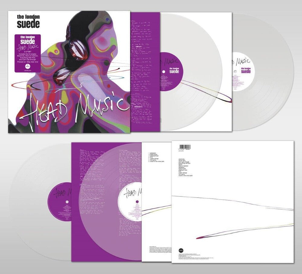 Suede (The London Suede) - Head Music [Clear Vinyl] [180 Gram] (Uk) Vinyl Record
