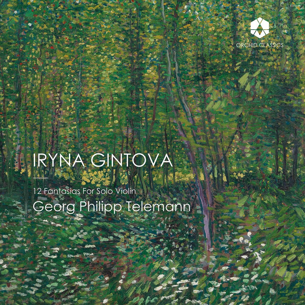 Telemann / Gintova - 12 Fantasias for Solo Violin [CD]
