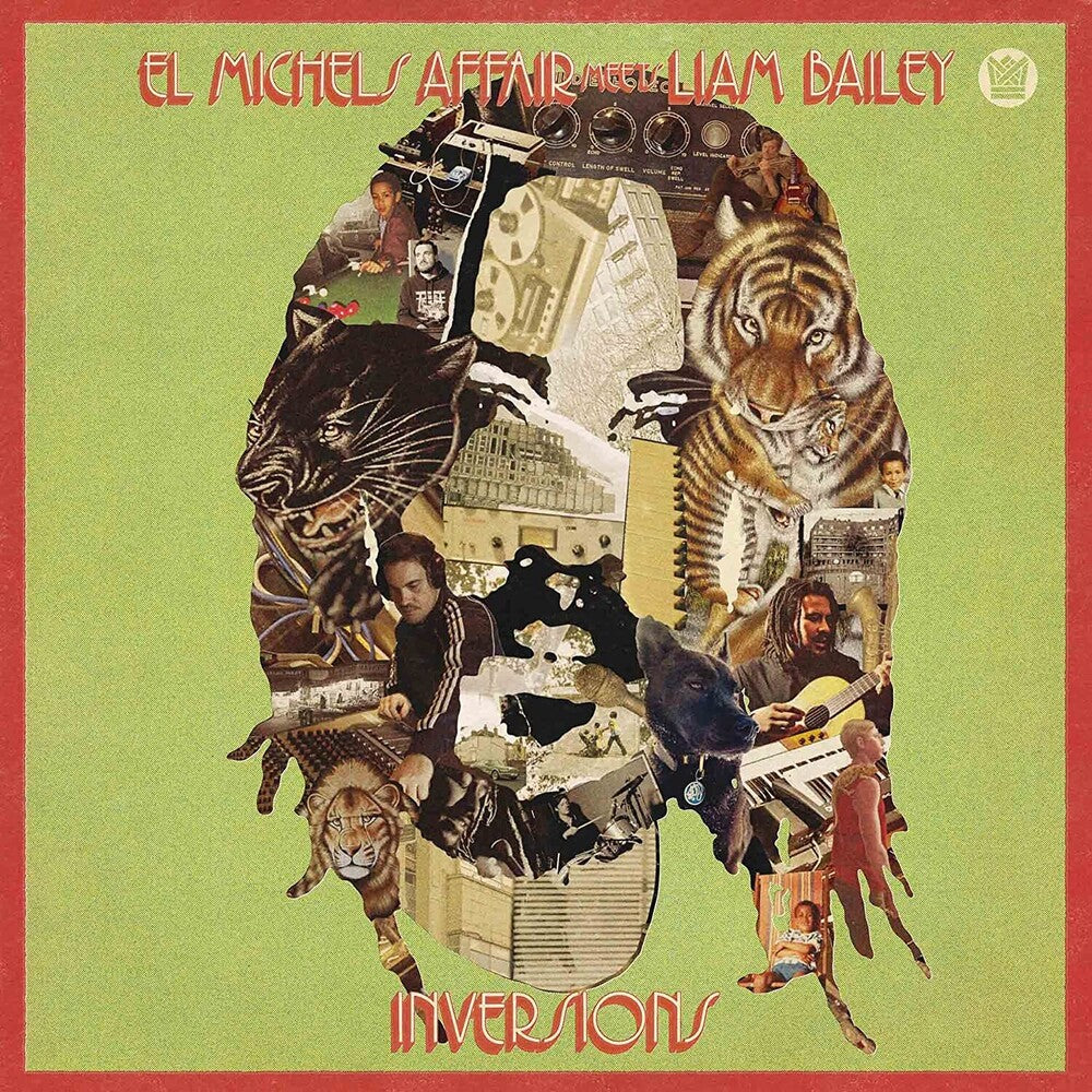 El Michels Affair Meets Liam Bailey - Ekundayo Inversions [Clear Red LP] Vinyl Record