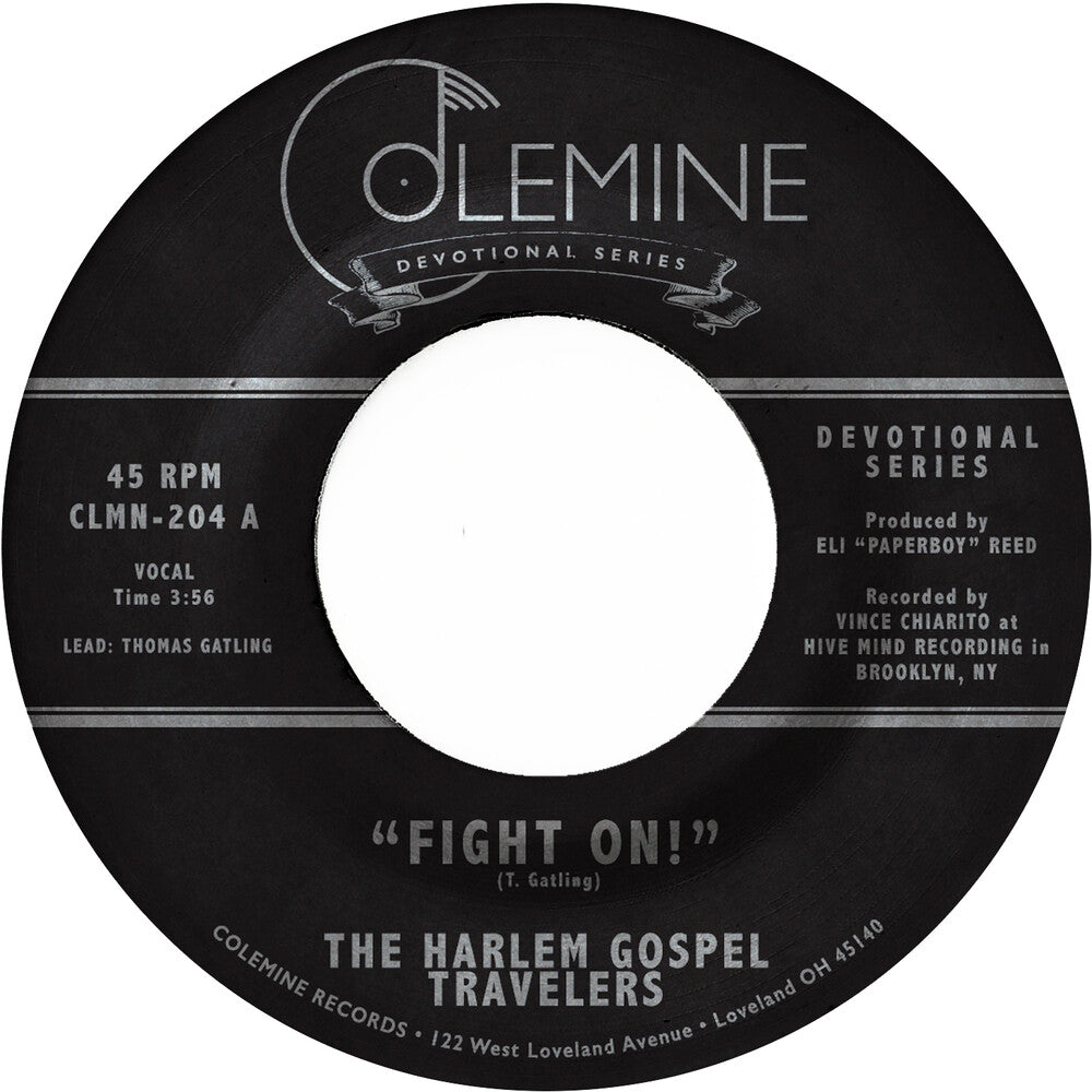 The Harlem Gospel Travelers - Fight On! [7" Vinyl]