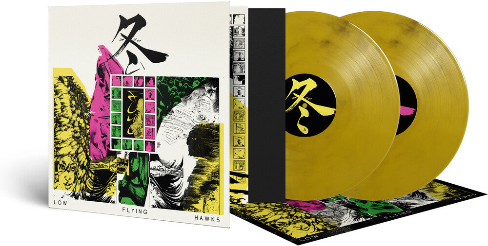Low Flying Hawks - Fuyu (Crystal Clear/Yellow/Black Vinyl) (Blk) [LP] Vinyl Record