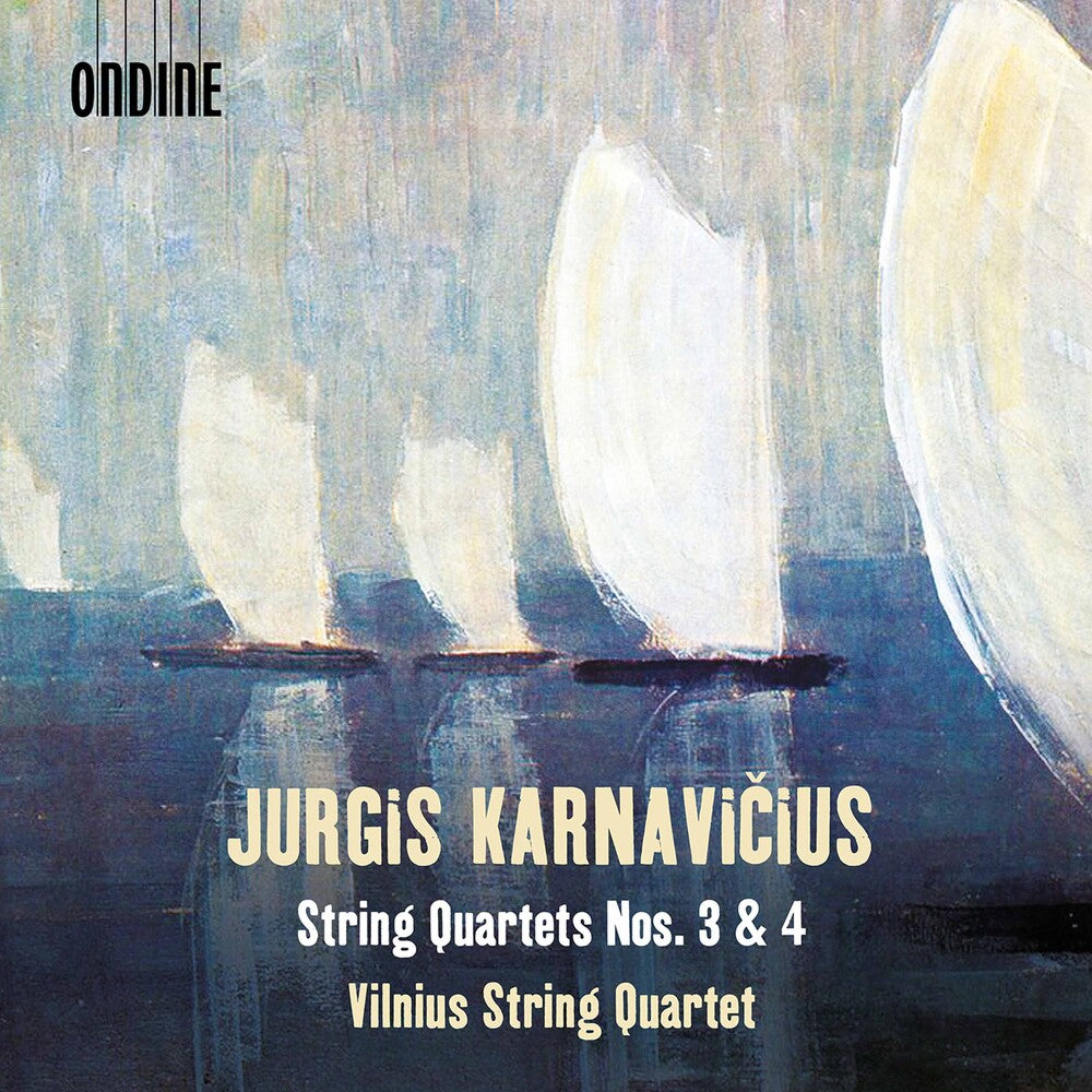 Karnavicius / Vilnius String Quartet - String Quartets 3 & 4 [CD]
