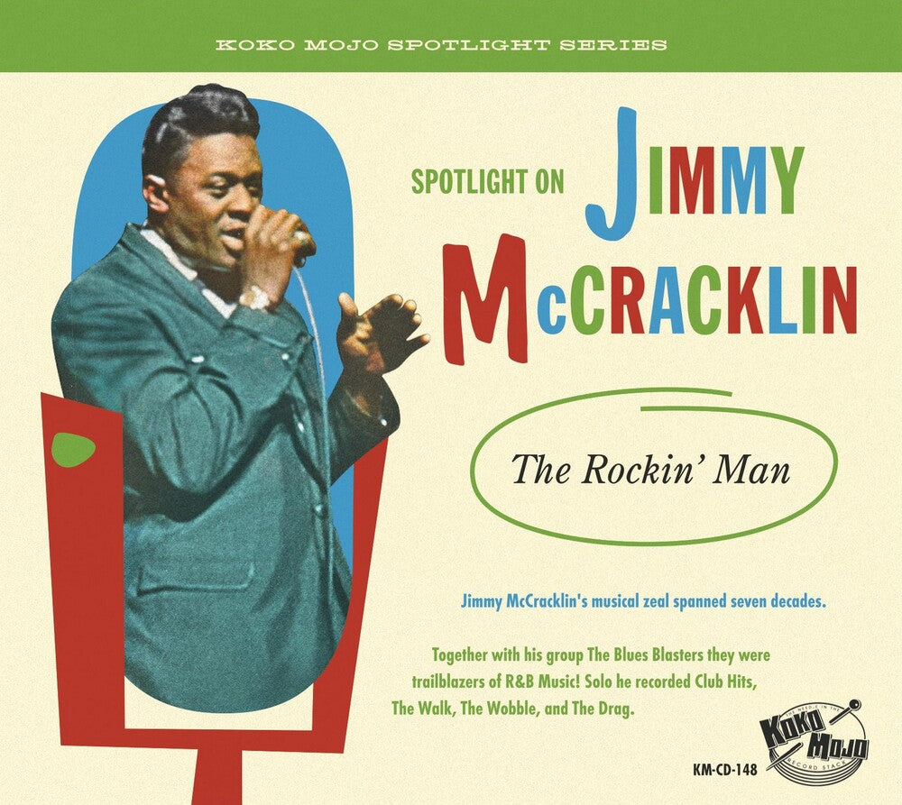 Jimmy Mccracklin - The Rockin' Man [CD]