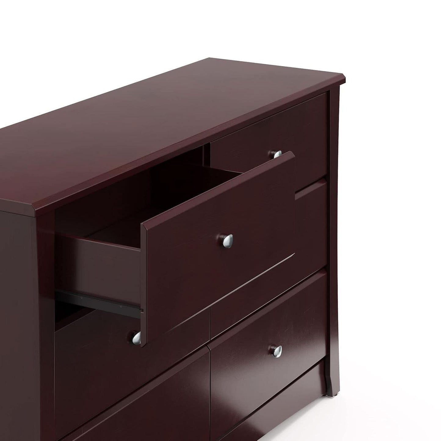 Crescent 6 Drawer Dresser Espresso GREENGUARD Gold
